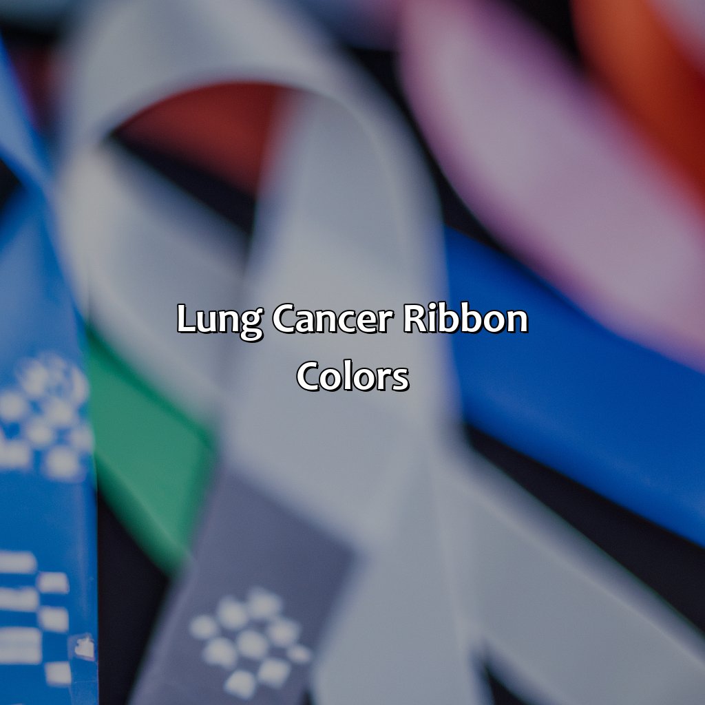 Lung Cancer Ribbon Colors - What Color Is Lung Cancer Ribbon, 