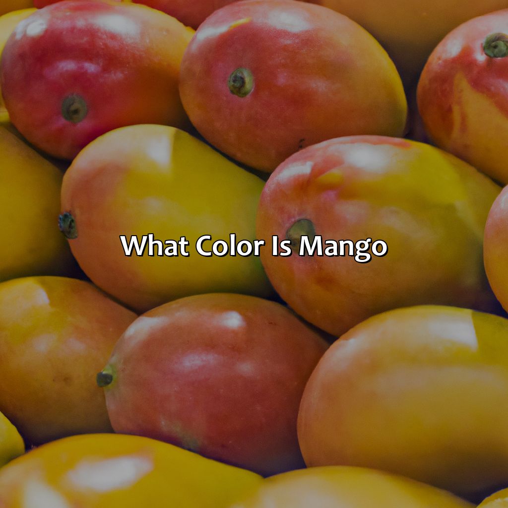 What Color Is Mango - colorscombo.com