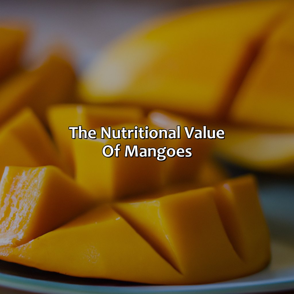 The Nutritional Value Of Mangoes - What Color Is Mango, 