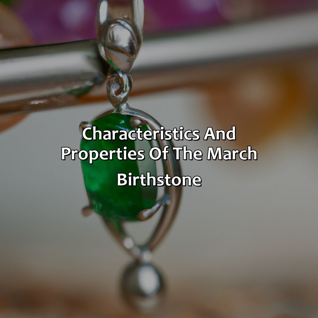 Characteristics And Properties Of The March Birthstone  - What Color Is March Birthstone, 