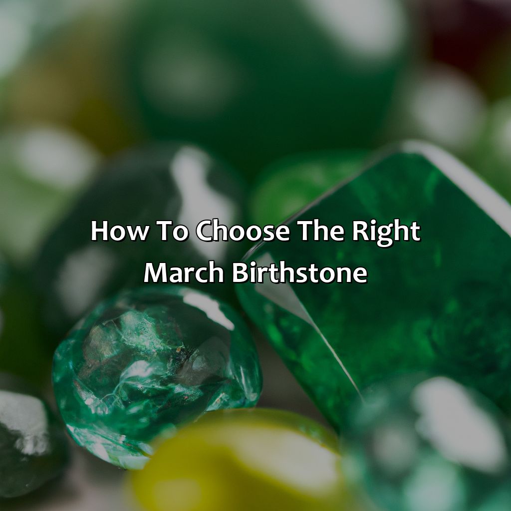 How To Choose The Right March Birthstone?  - What Color Is March