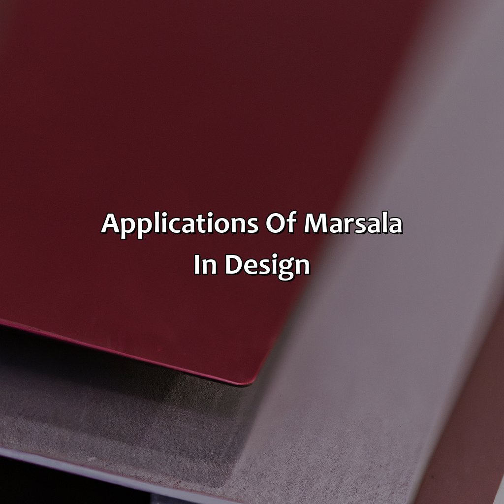 Applications Of Marsala In Design - What Color Is Marsala, 
