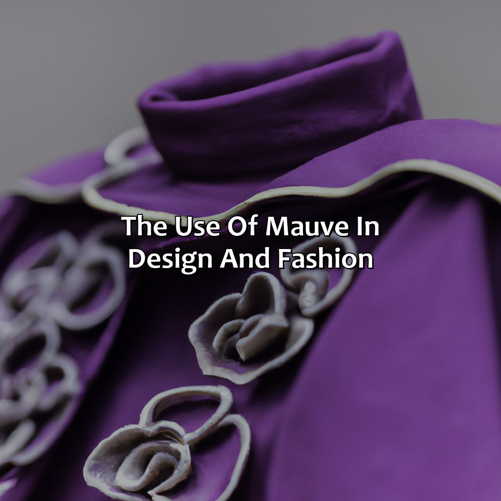 The Use Of Mauve In Design And Fashion  - What Color Is Mauve, 