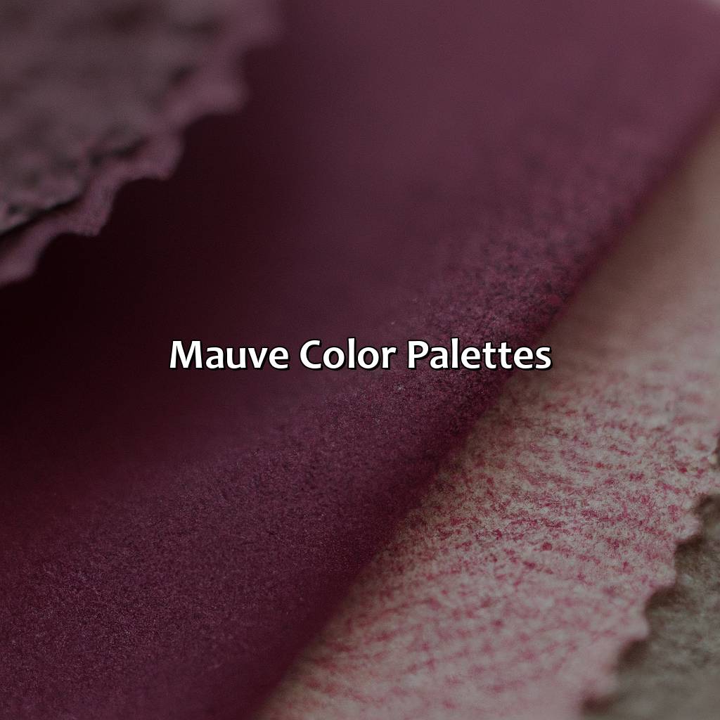 Mauve Color Palettes  - What Color Is Mauve, 