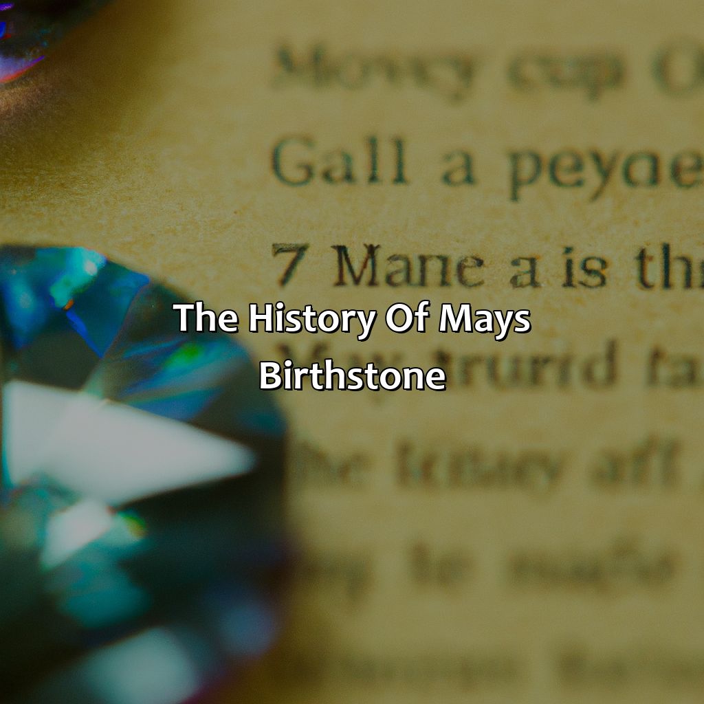 The History Of May