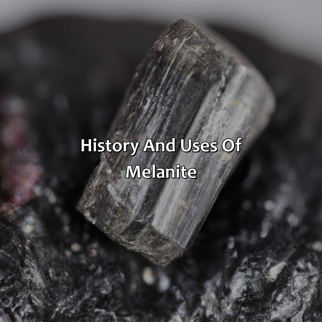 History And Uses Of Melanite  - What Color Is Melanite, 