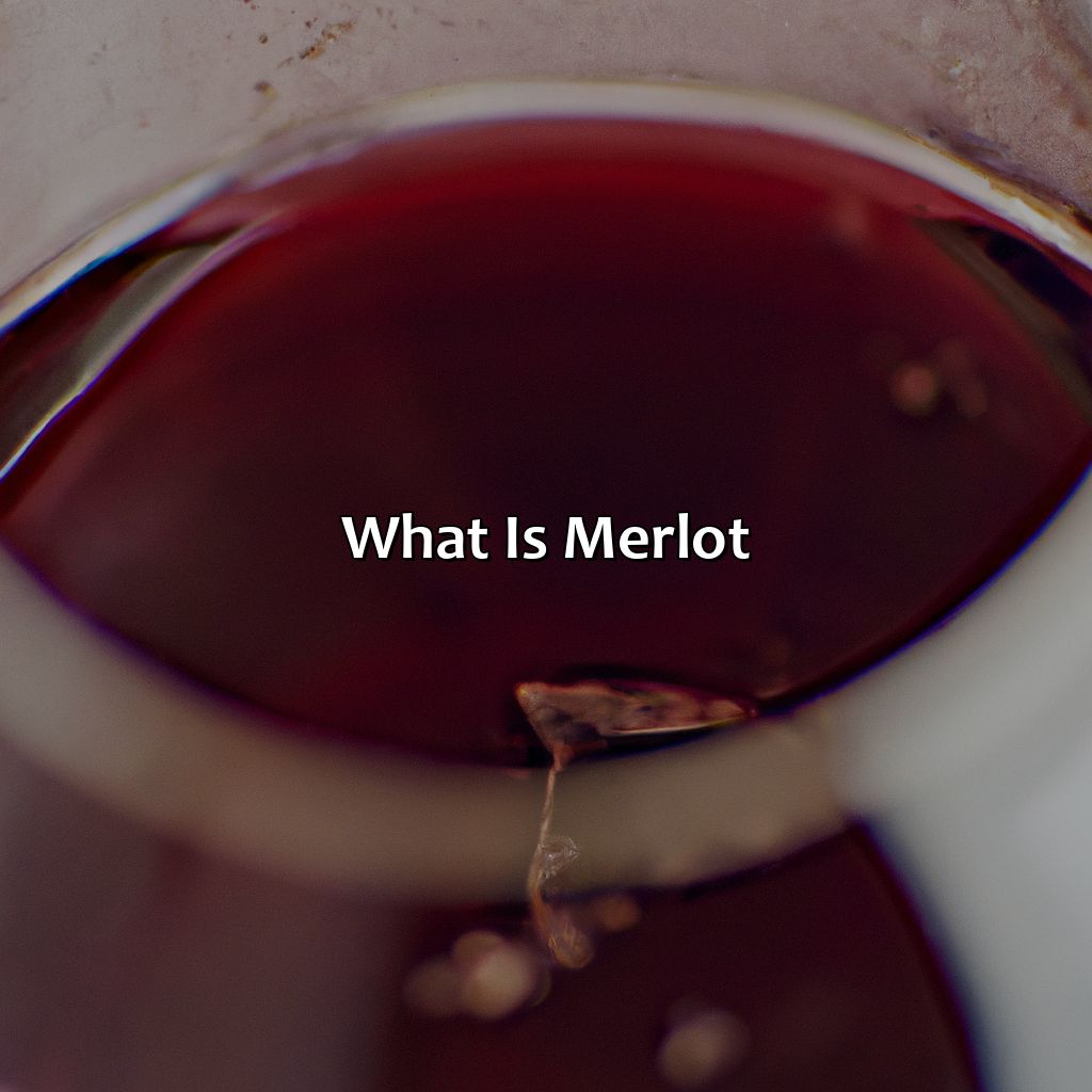 What Is Merlot?  - What Color Is Merlot, 