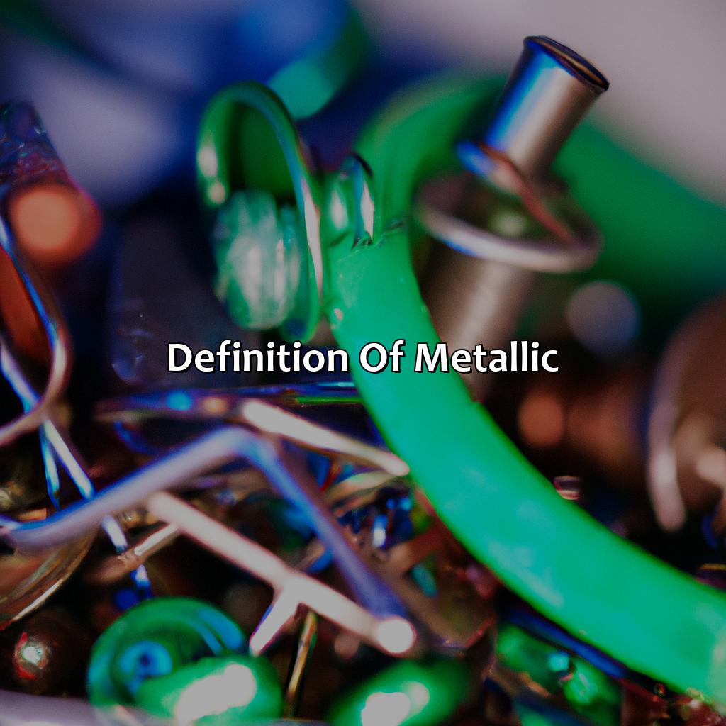 Definition Of Metallic  - What Color Is Metallic, 