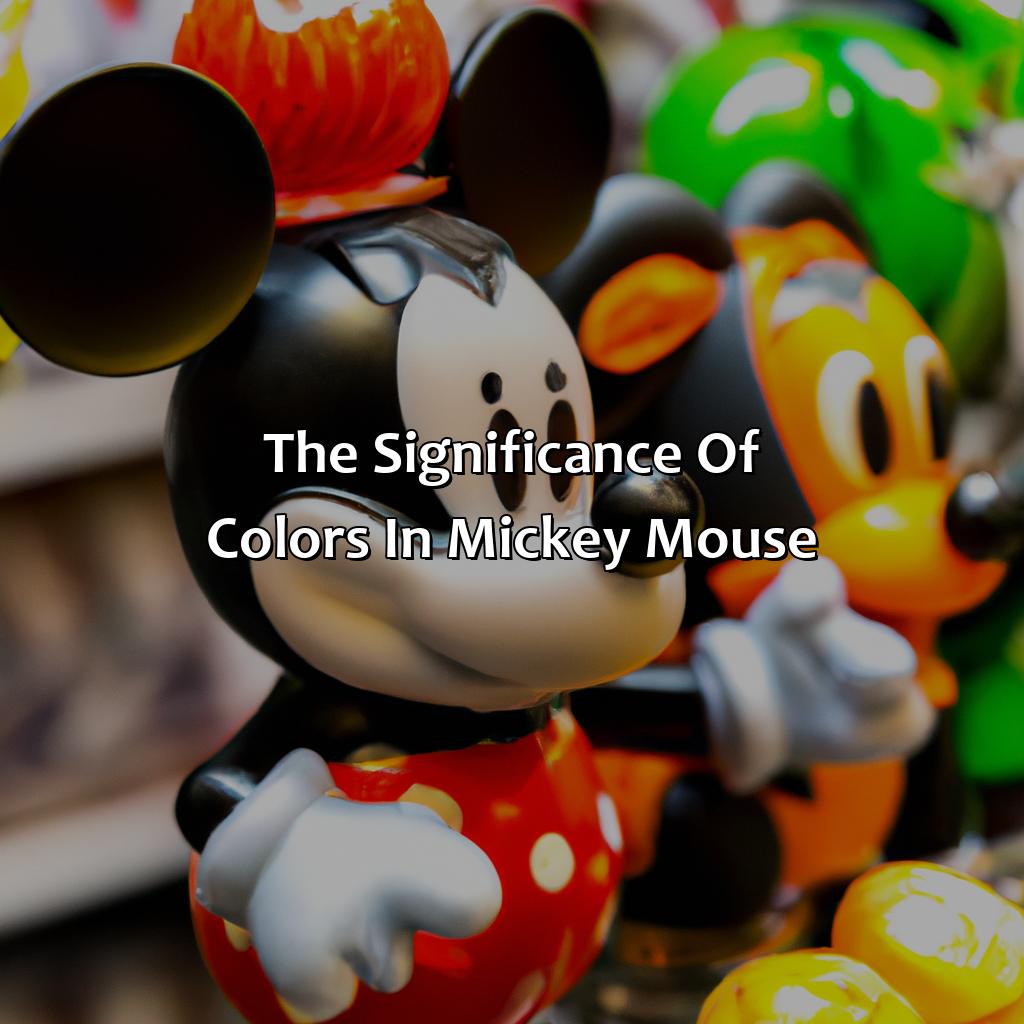 The Significance Of Colors In Mickey Mouse  - What Color Is Mickey Mouse, 