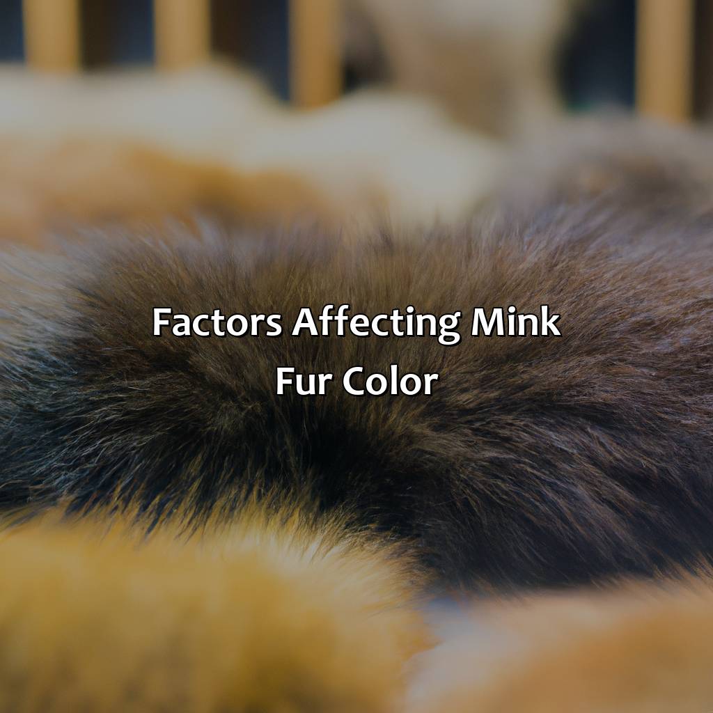 Factors Affecting Mink Fur Color  - What Color Is Mink, 