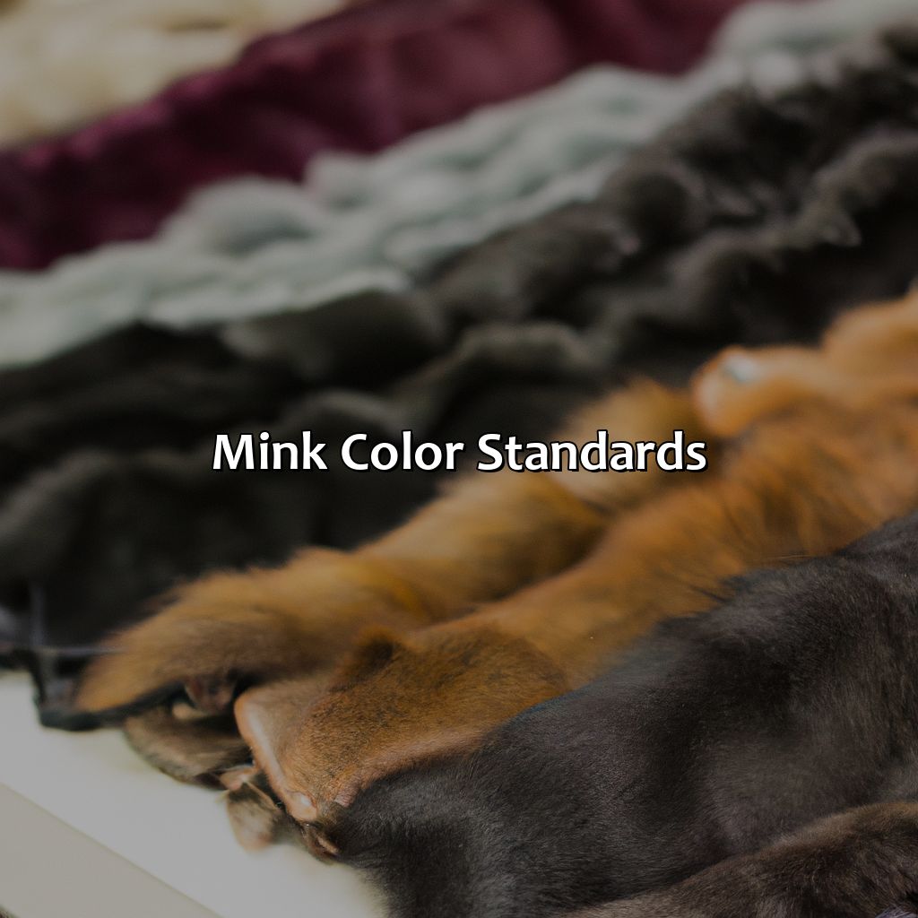 Mink Color Standards  - What Color Is Mink, 