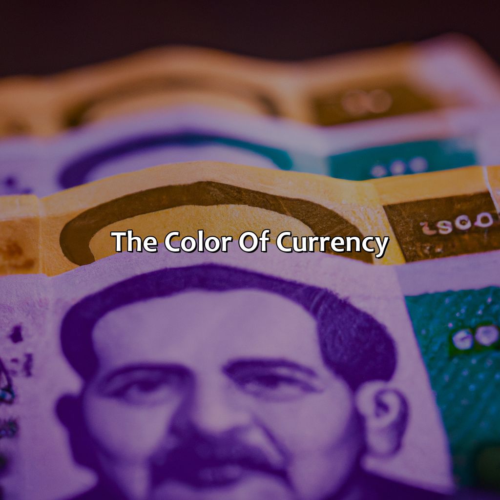 The Color Of Currency  - What Color Is Money, 