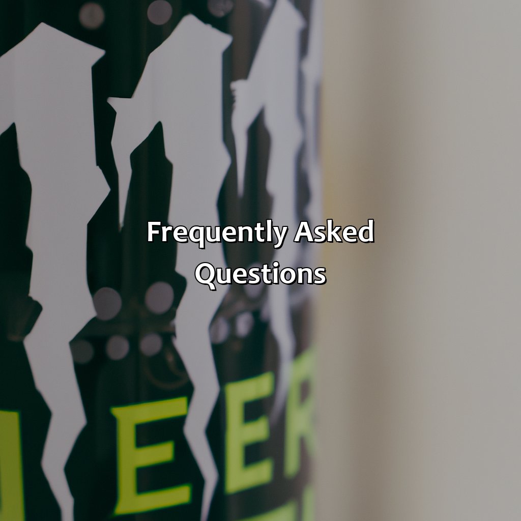 Frequently Asked Questions - What Color Is Monster Energy, 