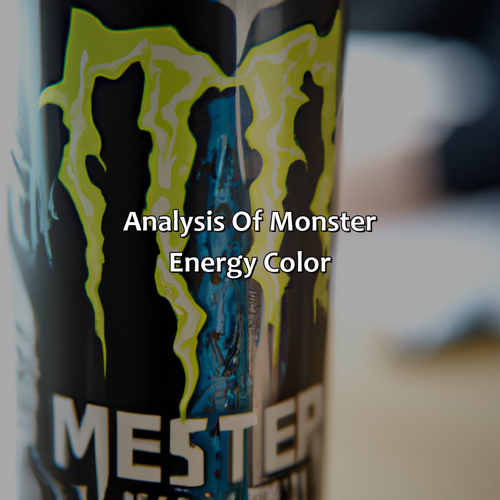 Analysis Of Monster Energy Color  - What Color Is Monster Energy, 
