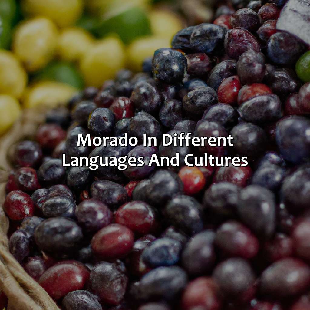 Morado In Different Languages And Cultures  - What Color Is Morado, 