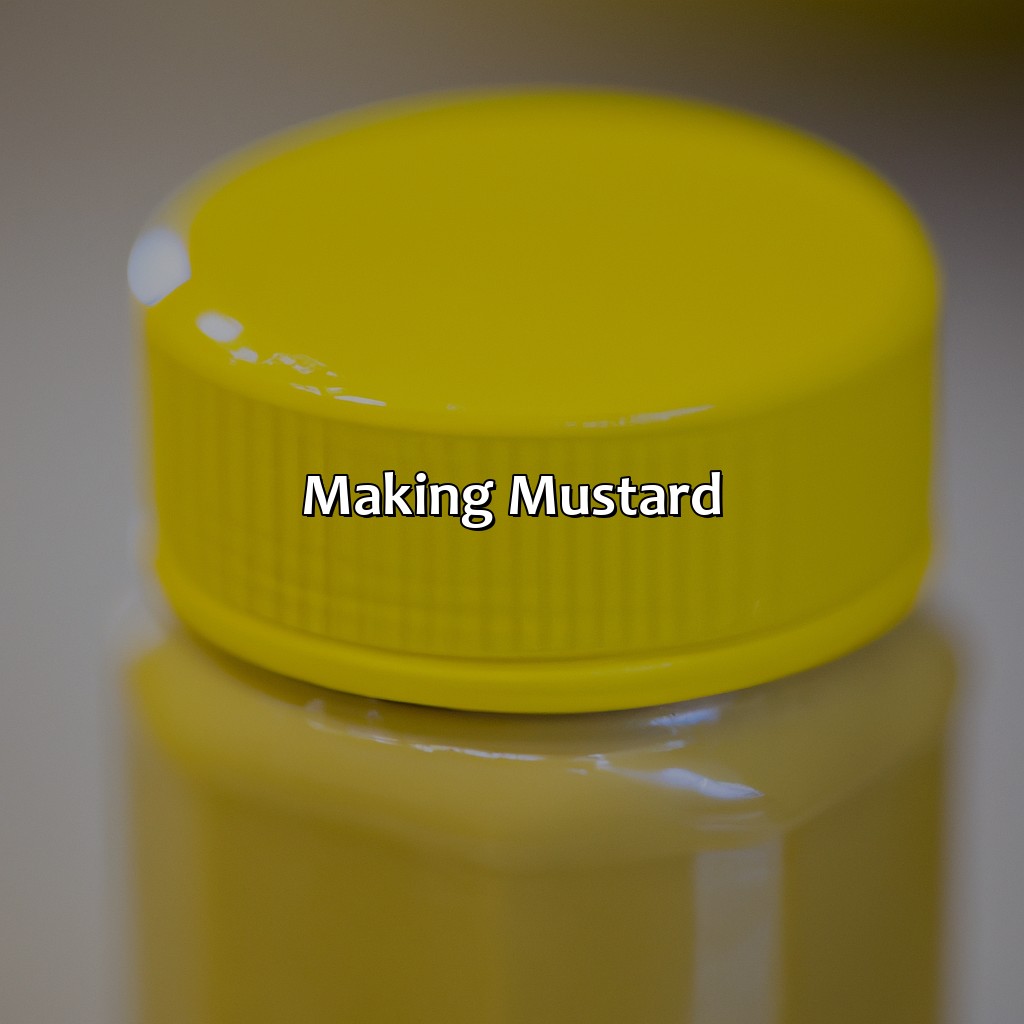 Making Mustard  - What Color Is Mustard, 