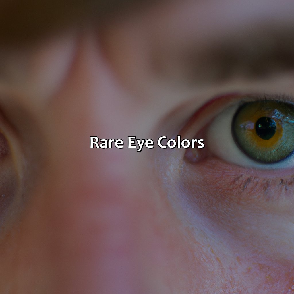 Rare Eye Colors  - What Color Is My Eyes, 