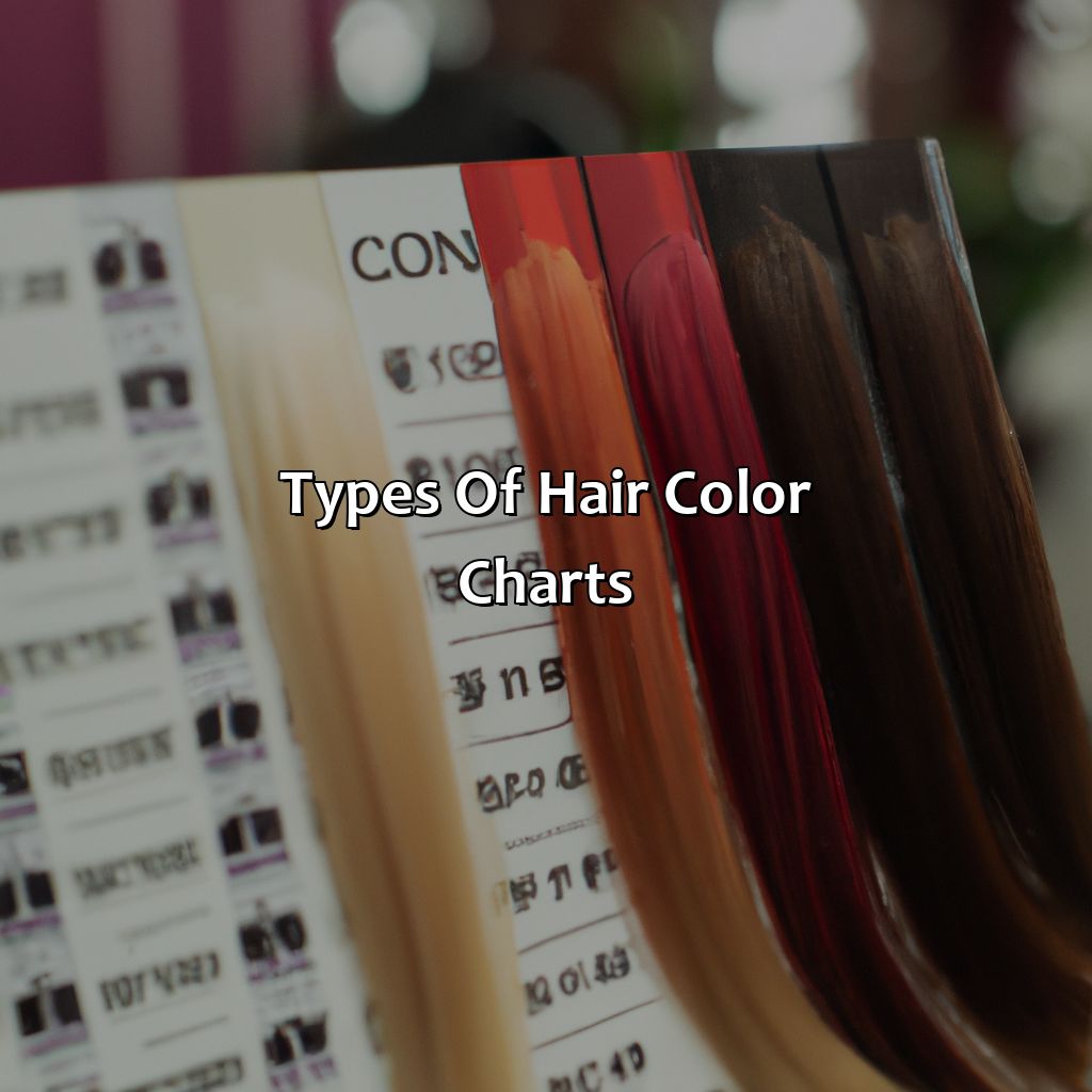 Types Of Hair Color Charts  - What Color Is My Hair Chart, 