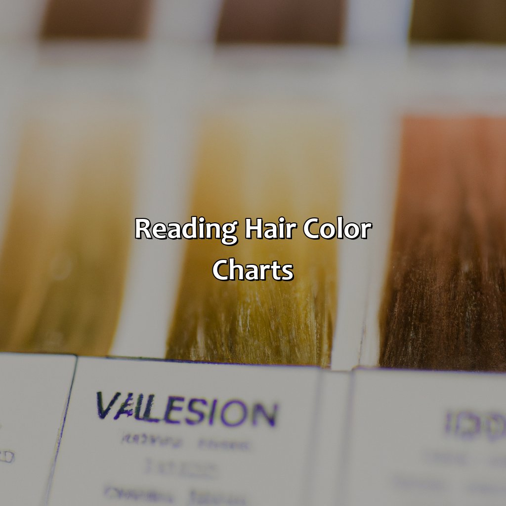 Reading Hair Color Charts  - What Color Is My Hair Chart, 