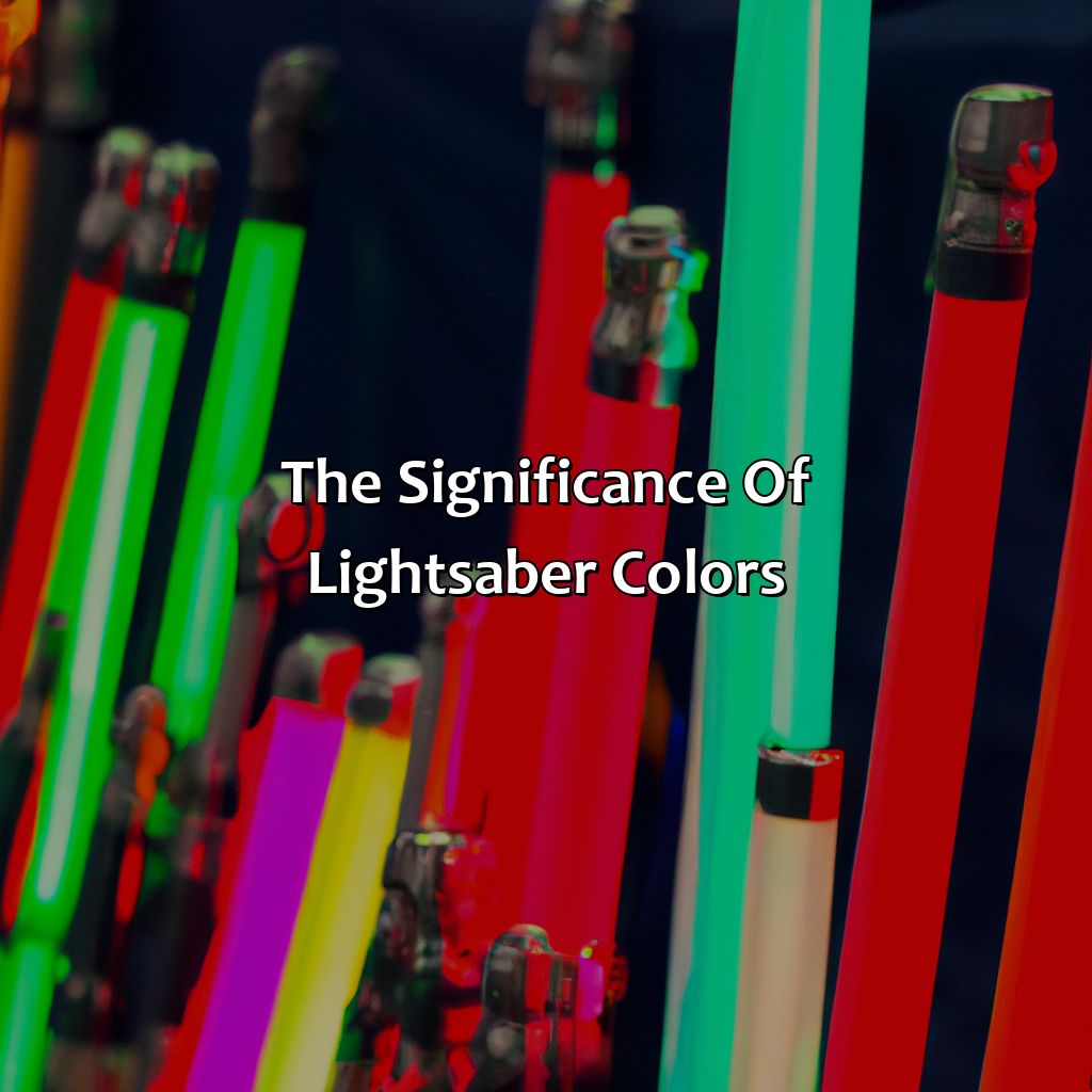 The Significance Of Lightsaber Colors  - What Color Is My Lightsaber Quiz, 