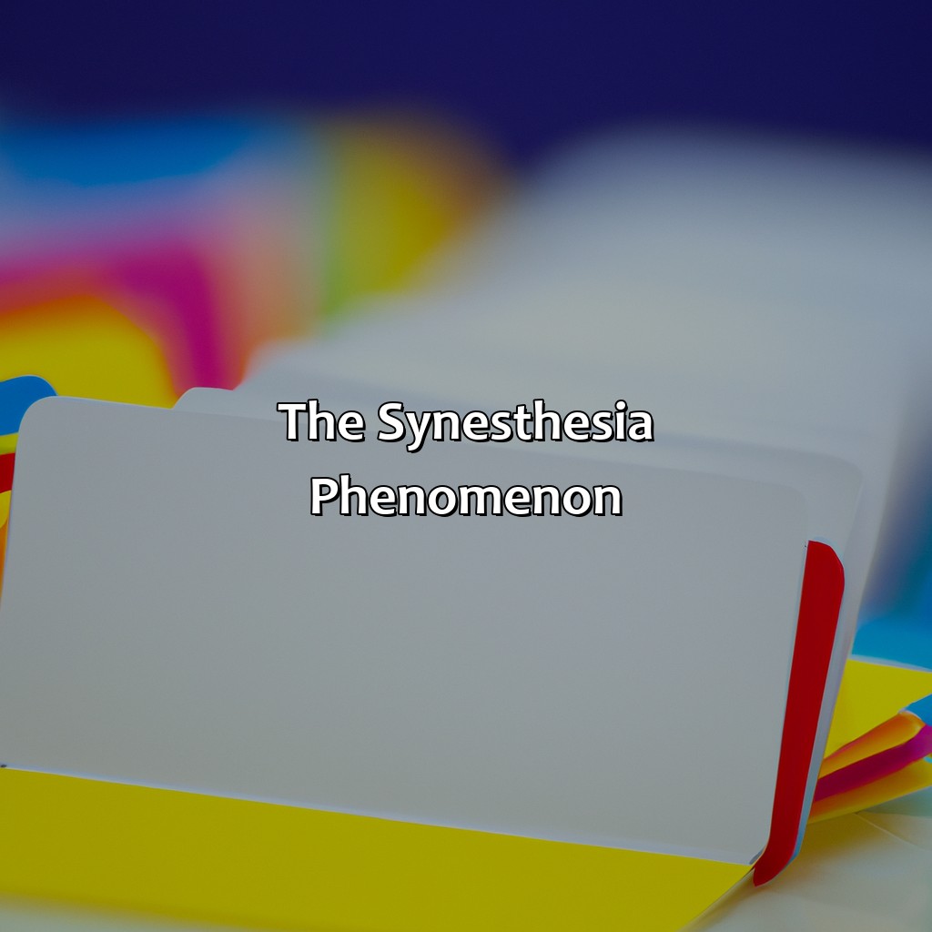 The Synesthesia Phenomenon  - What Color Is My Name, 