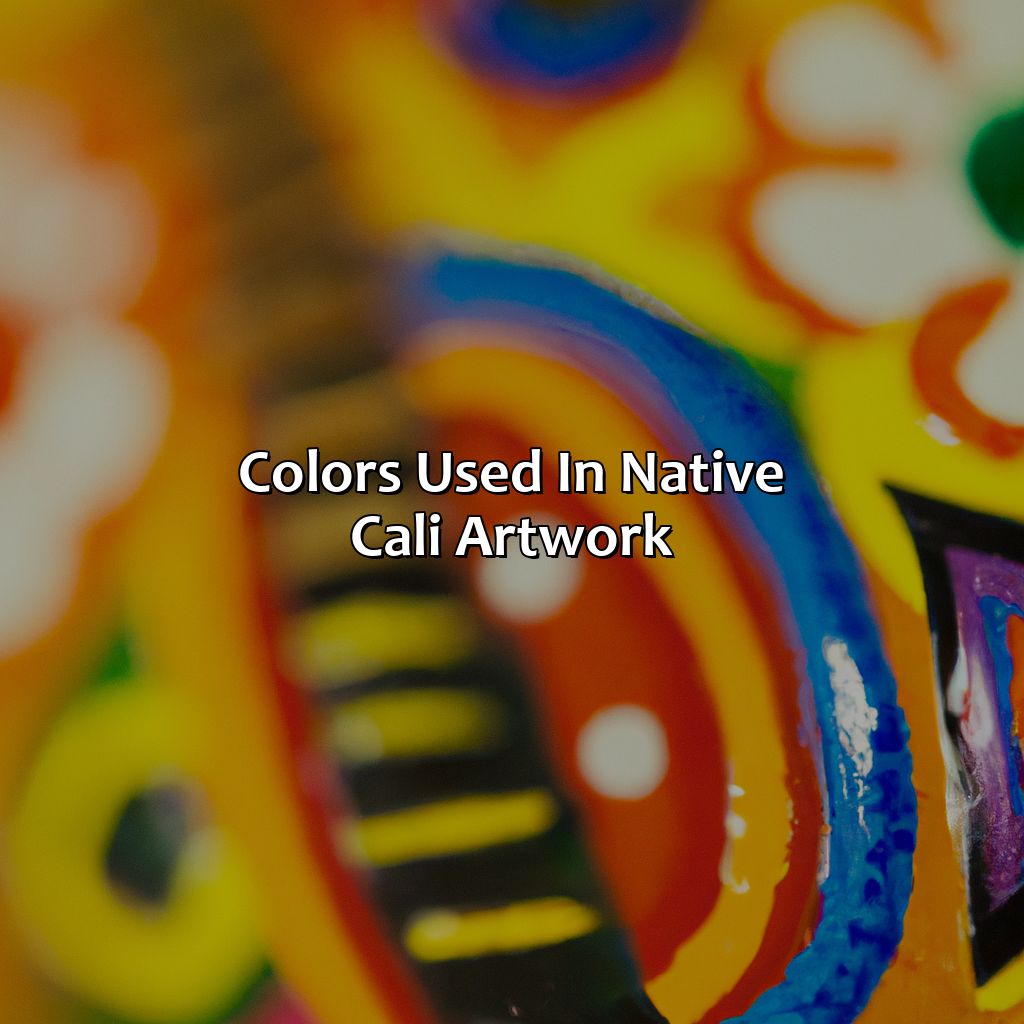 Colors Used In Native Cali Artwork  - What Color Is Native Cali, 