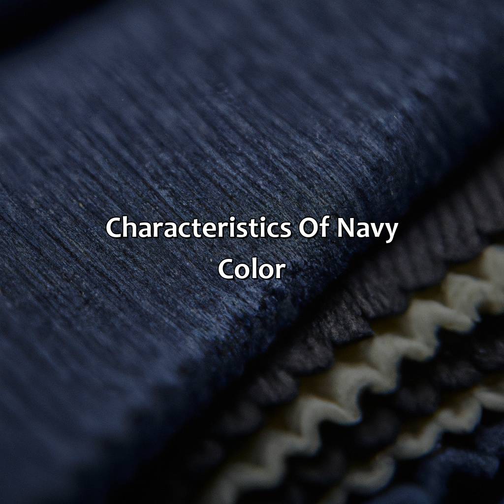 Characteristics Of Navy Color  - What Color Is Navy, 