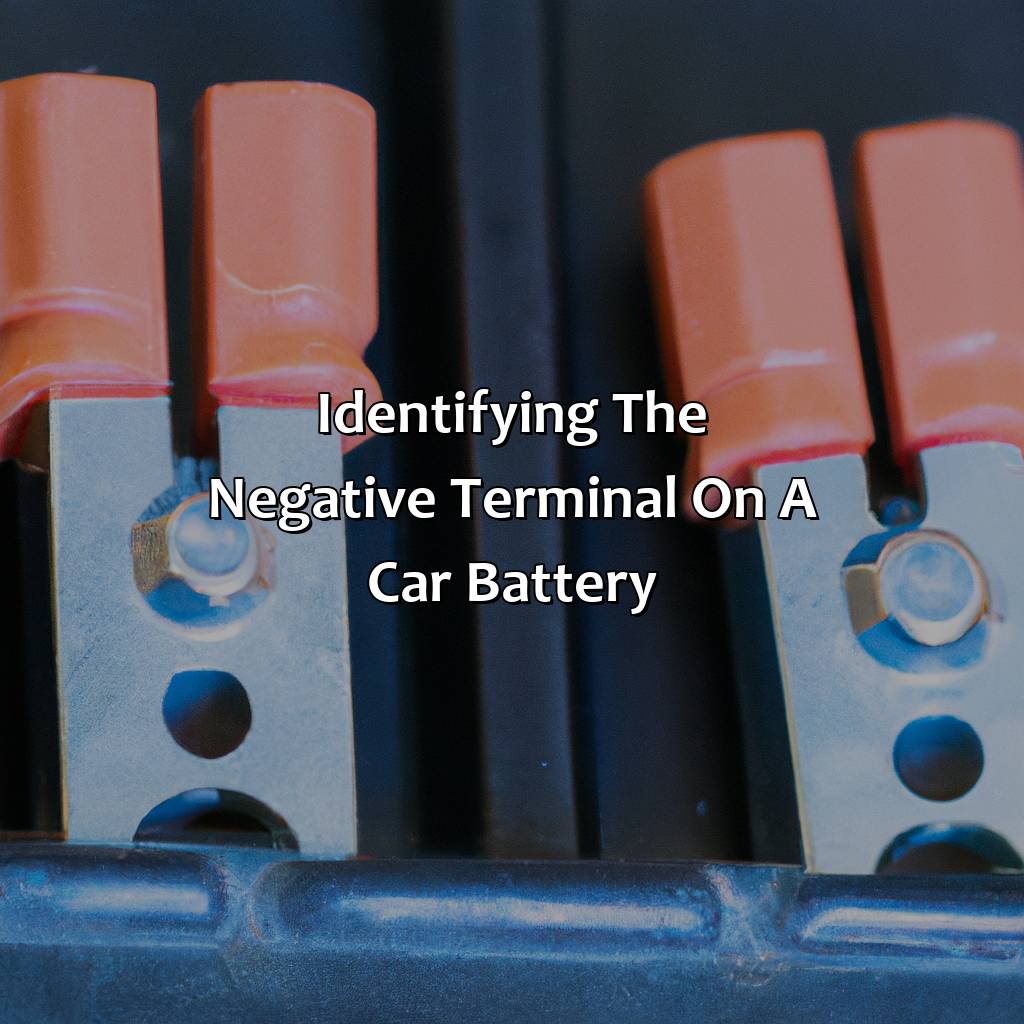 Identifying The Negative Terminal On A Car Battery  - What Color Is Negative On A Car Battery, 