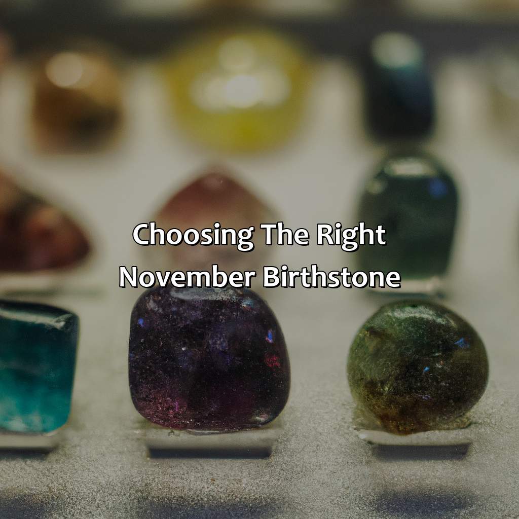 Choosing The Right November Birthstone  - What Color Is November Birthstone, 