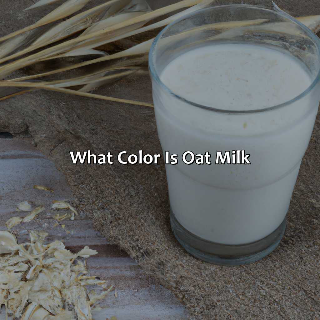 What Color Is Oat Milk - colorscombo.com