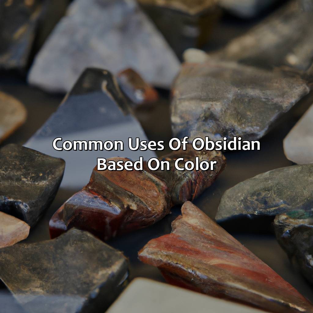 Common Uses Of Obsidian Based On Color  - What Color Is Obsidian, 