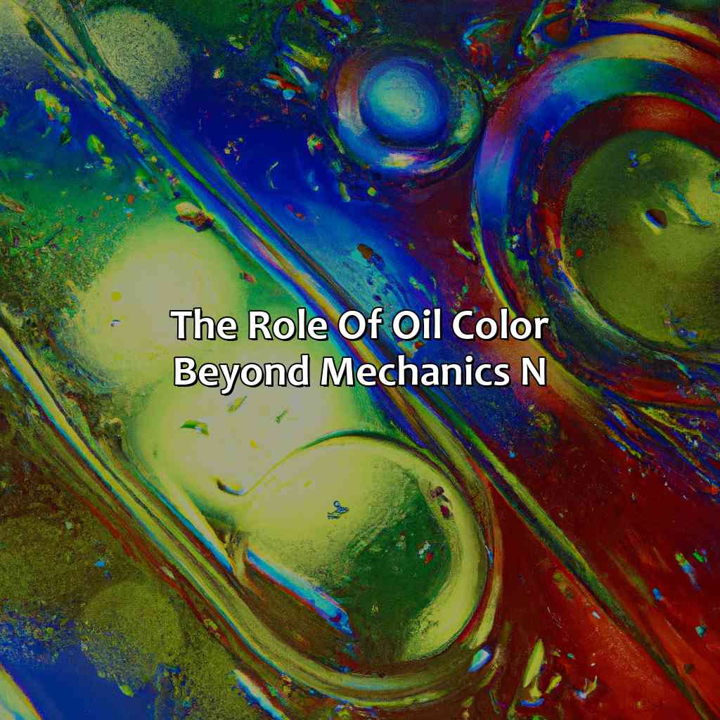 The Role Of Oil Color Beyond Mechanics \N - What Color Is Oil Supposed To Be, 