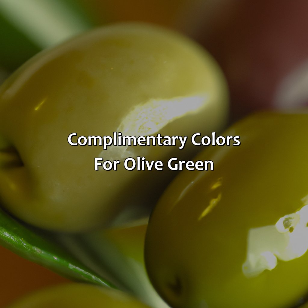 Complimentary Colors For Olive Green  - What Color Is Olive Green, 