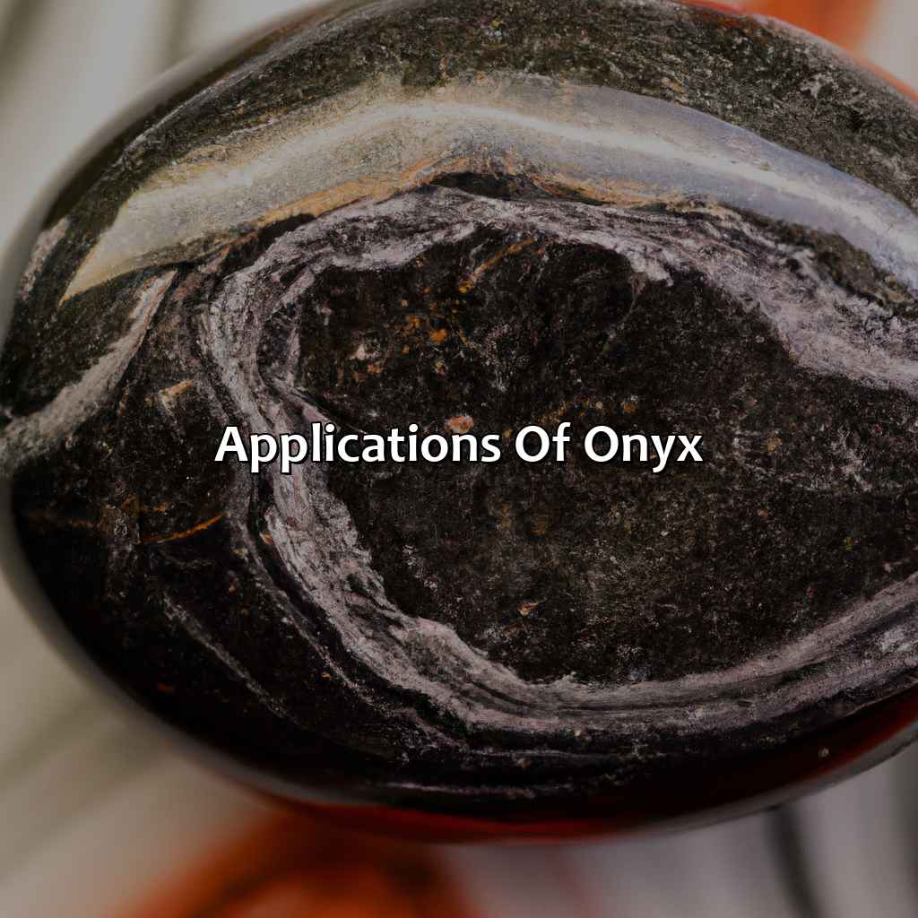 Applications Of Onyx  - What Color Is Onyx, 