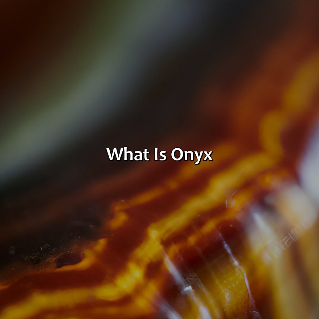 What Is Onyx  - What Color Is Onyx, 