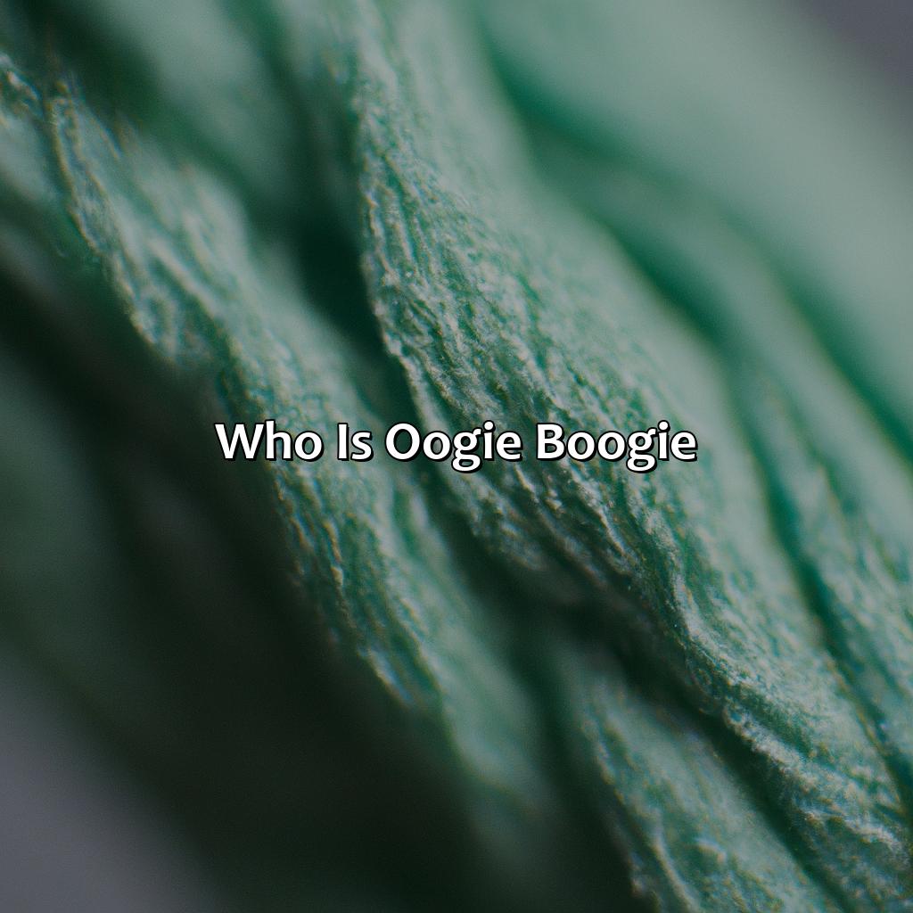 Who Is Oogie Boogie?  - What Color Is Oogie Boogie, 