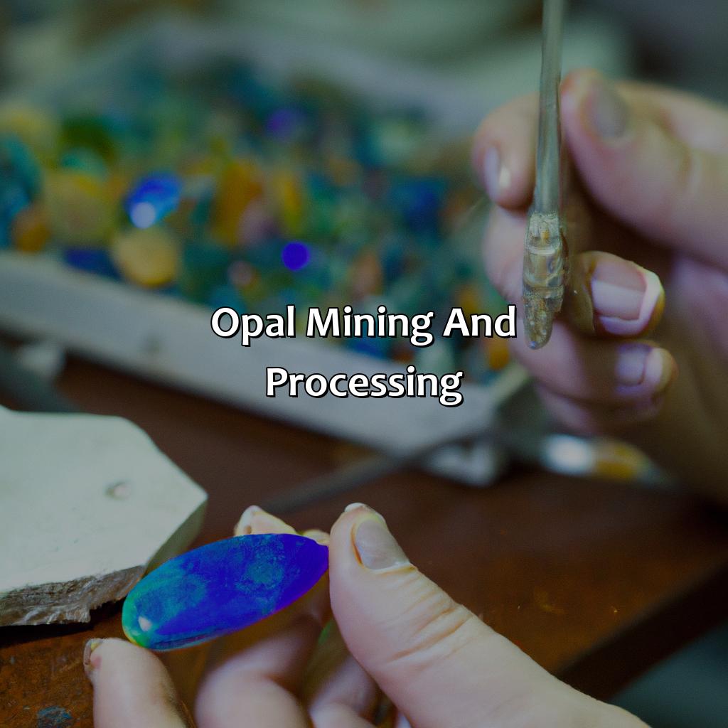 Opal Mining And Processing  - What Color Is Opal, 