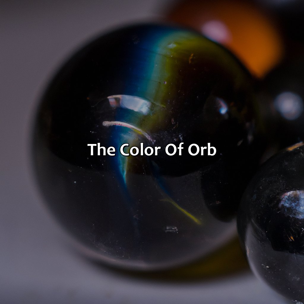 The Color Of Orb  - What Color Is Orb, 
