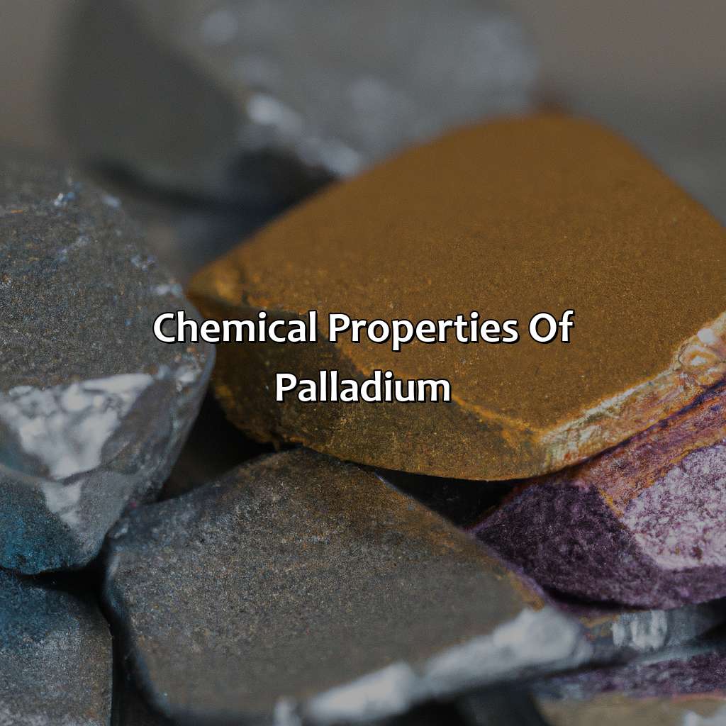 Chemical Properties Of Palladium  - What Color Is Palladium, 