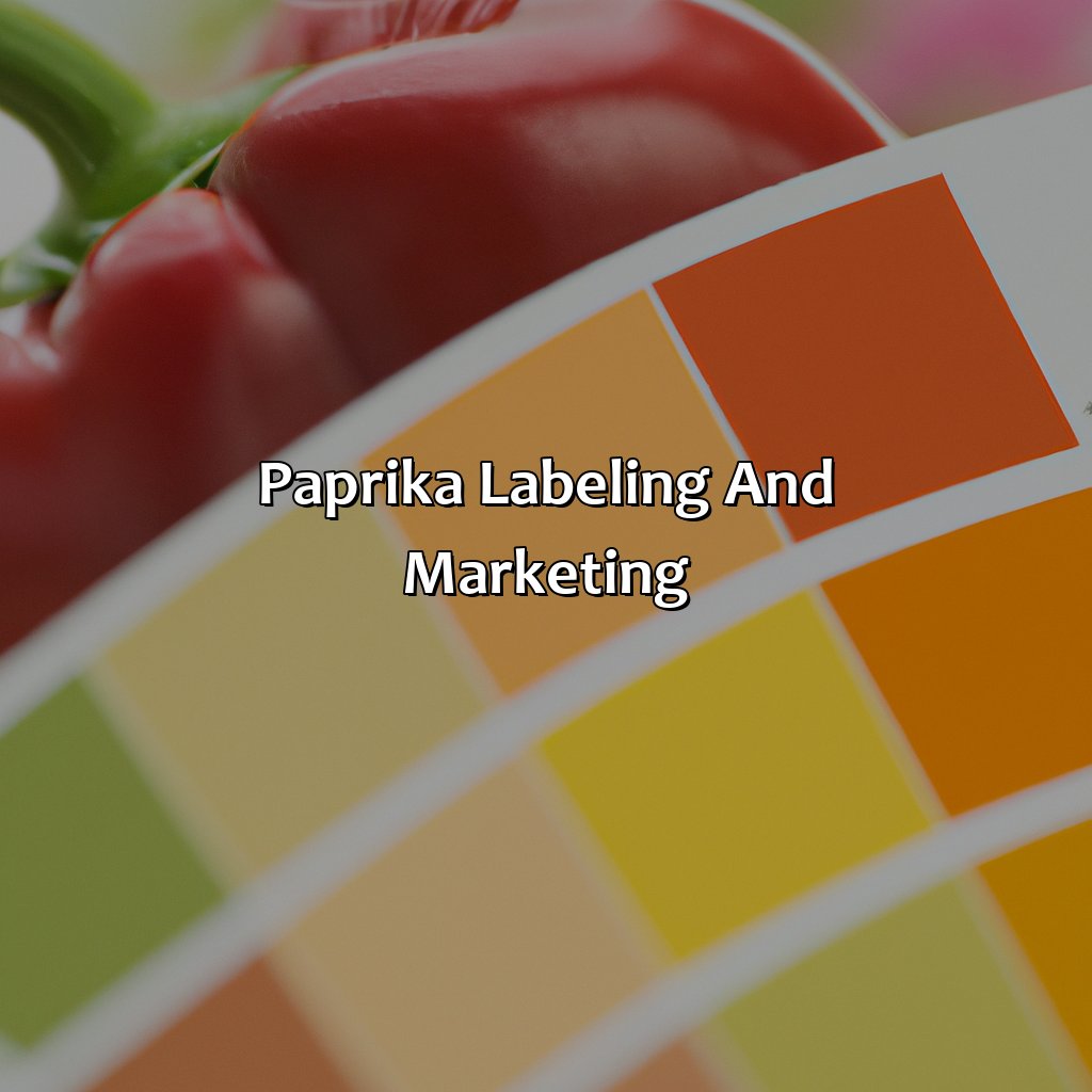 Paprika Labeling And Marketing  - What Color Is Paprika, 