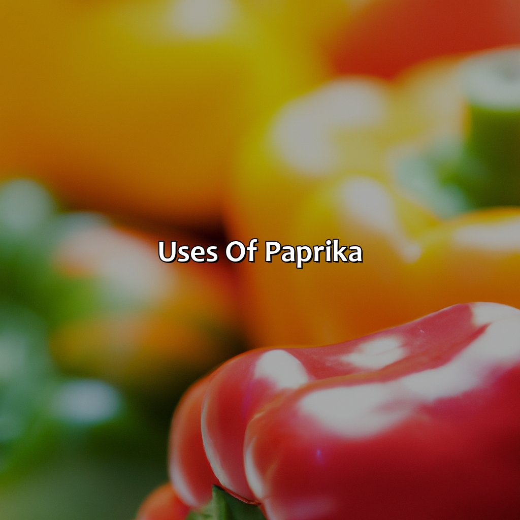 Uses Of Paprika  - What Color Is Paprika, 