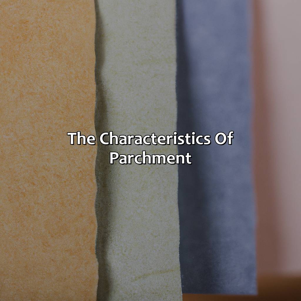 The Characteristics Of Parchment  - What Color Is Parchment, 