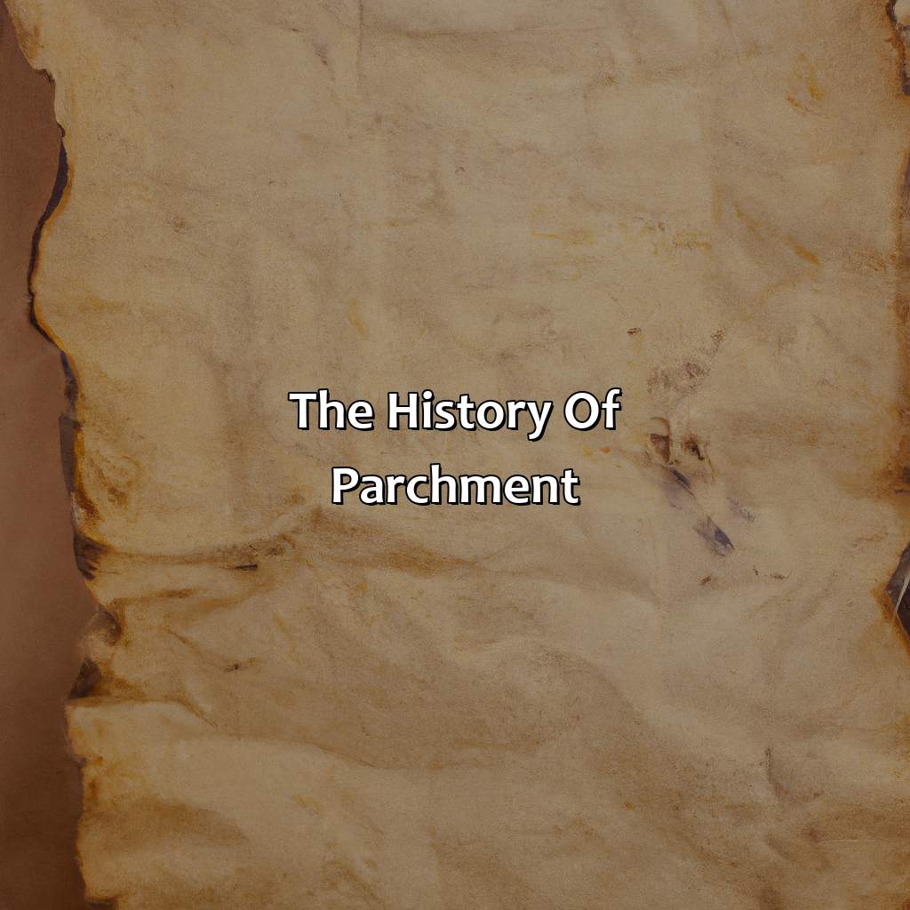The History Of Parchment  - What Color Is Parchment, 