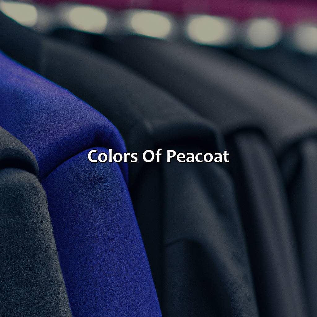 Colors Of Peacoat  - What Color Is Peacoat, 