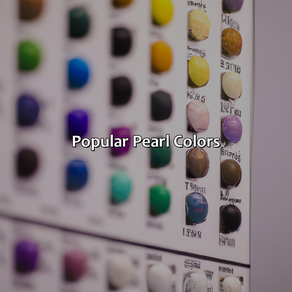 Popular Pearl Colors  - What Color Is Pearl, 