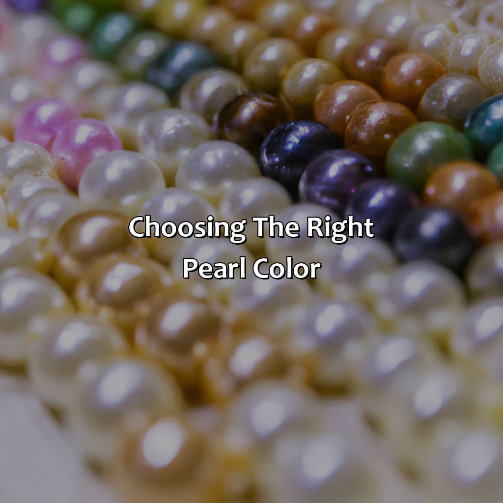 Choosing The Right Pearl Color  - What Color Is Pearl, 
