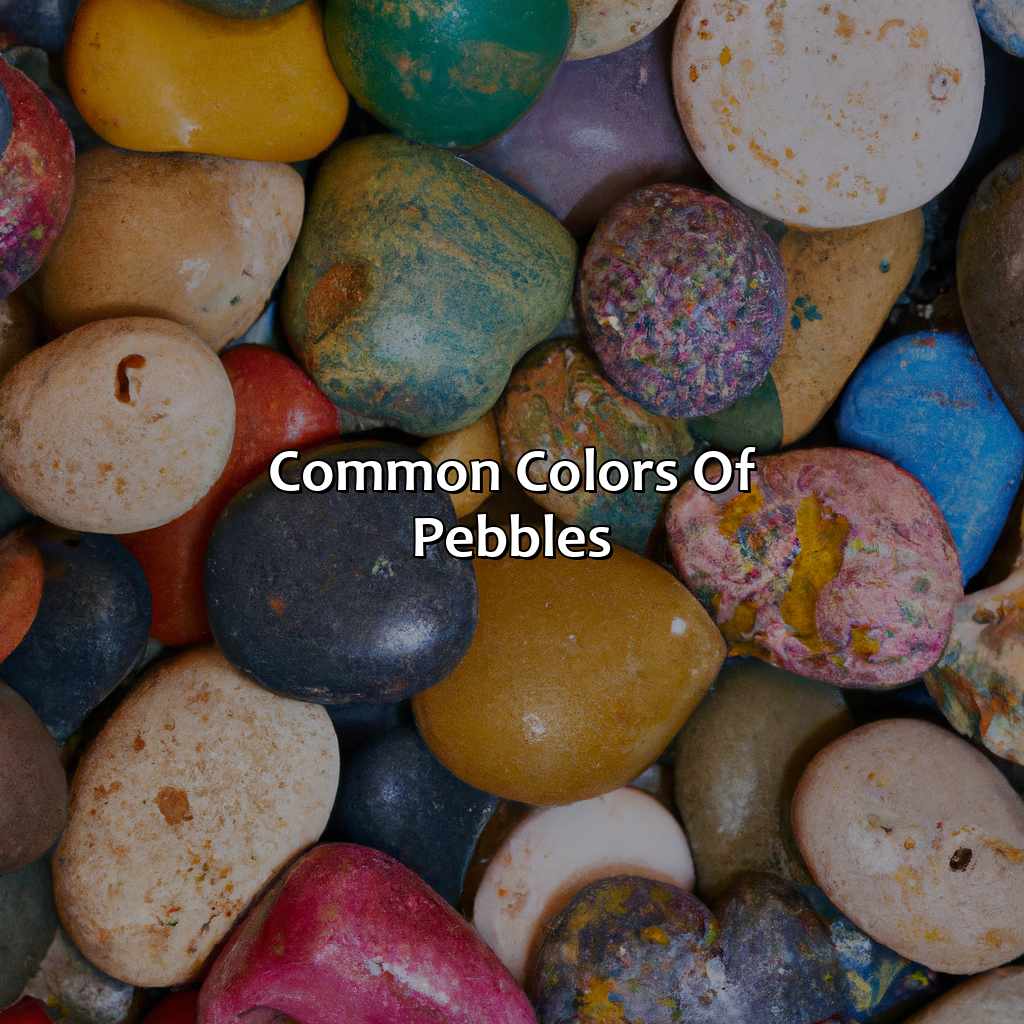 Common Colors Of Pebbles  - What Color Is Pebble, 