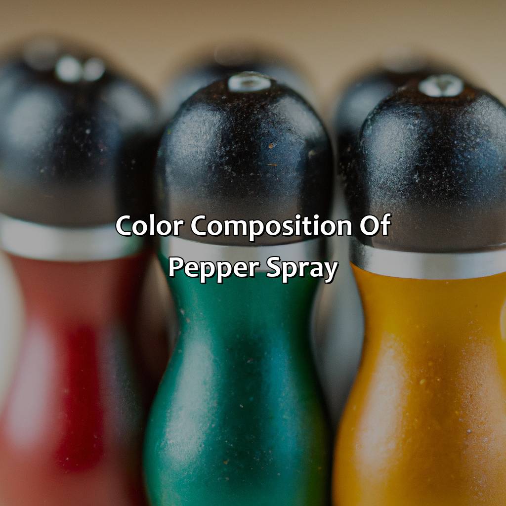 Color Composition Of Pepper Spray  - What Color Is Pepper Spray, 