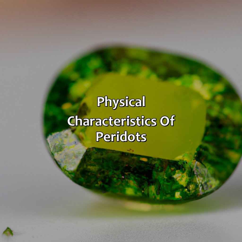 Physical Characteristics Of Peridots  - What Color Is Peridot, 