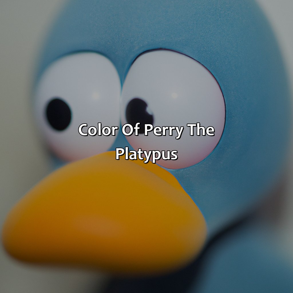 Color Of Perry The Platypus  - What Color Is Perry The Platypus, 